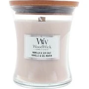 WoodWick Candela Clessidra Media Vaniglia e Sale Marino 275g