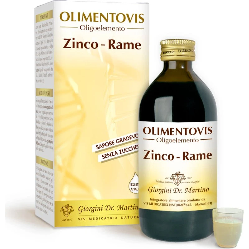 Dr Giorgini Olimentovis Zinco Rame 200ml