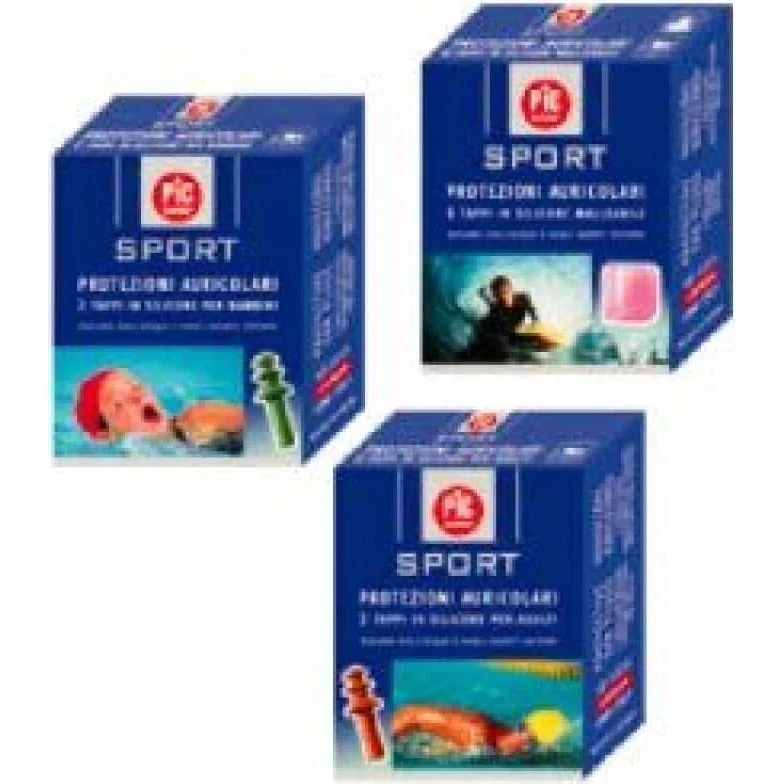 Pic Solution Protezioni Auricolari PIC Sport - 6 Tappi in Silicone