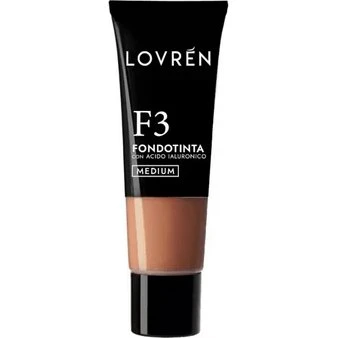 Lovren Fondotinta F3 Medium 25ml con Acido Ialuronico