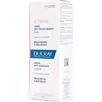 Ducray Ictyane Crema Emolliente Nutritiva per Pelle Secca 200 ml