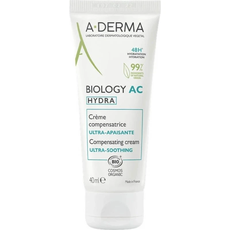 A-Derma Biology AC Hydra Crema Compensatrice Ultra-Lenitiva 40ml