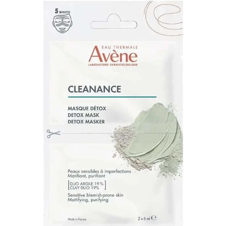 Avène Cleanance Maschera Detox Purificante 2 x 6 ml