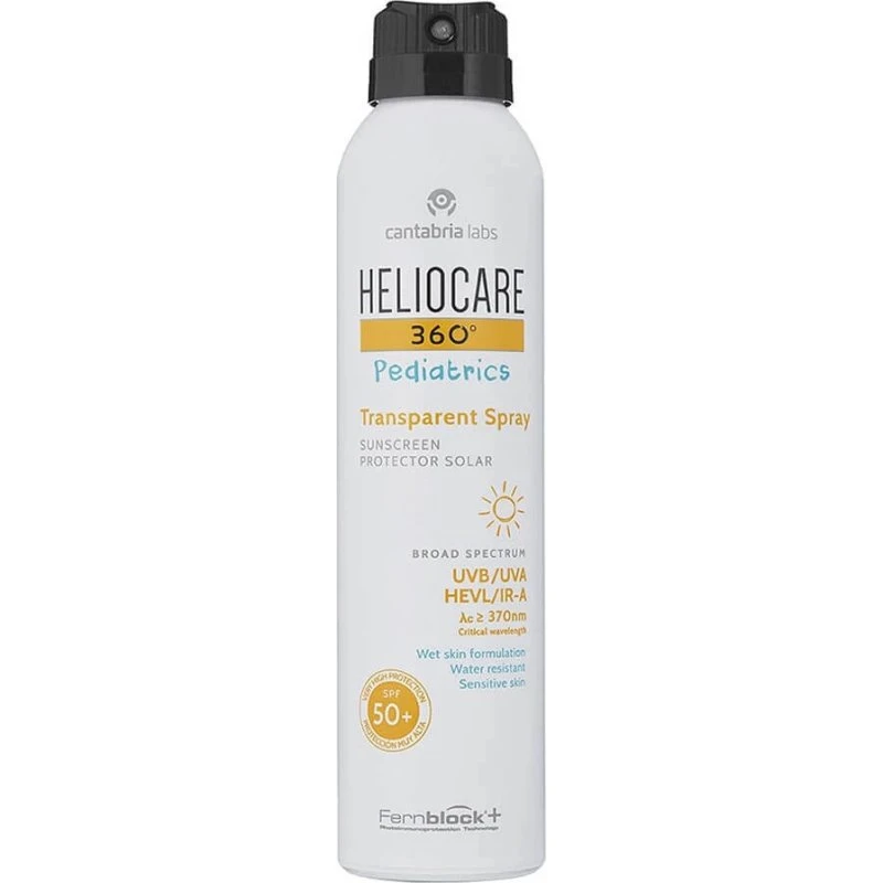 Heliocare 360 Pediatrics Transparent Spray SPF 50+ 200 ml
