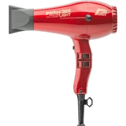 Asciugacapelli Parlux 385 Powerlight Ionic & Ceramic Rosso