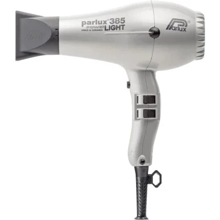 Asciugacapelli Parlux 385 Powerlight Ionic e Ceramic Silver