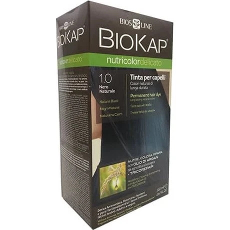 Biokap Nutricolor Tinta Delicato 1.0 Nero Naturale
