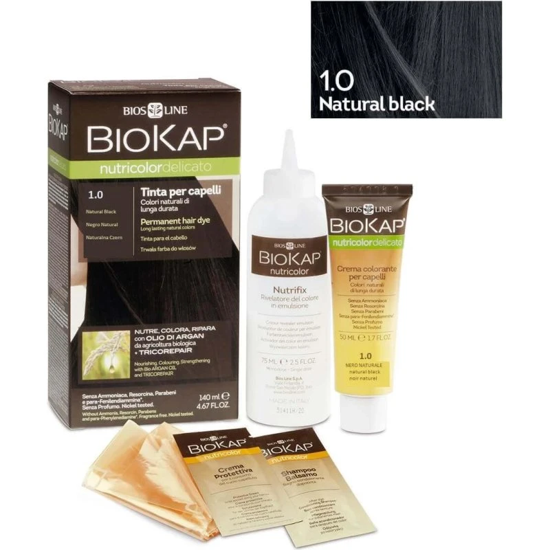 Biokap Nutricolor Delicato Rapid Tintura Capelli 1.0 Nero