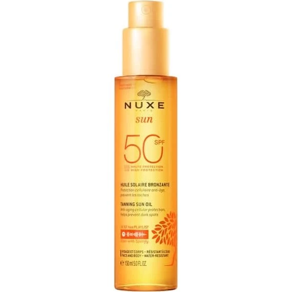 Nuxe Sun Olio Solare Abbronzante SPF 50 - 150 ml
