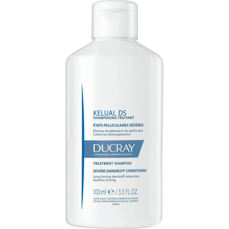 Ducray Kelual DS Shampoo per forfora severa e prurito, 100 ml