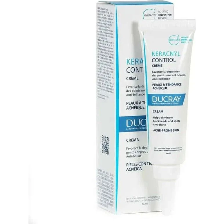 Ducray Keracnyl Glycolic+ Crema Purificante 30ml