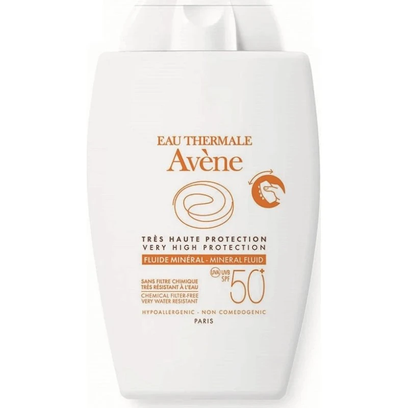 Avène Fluido Minerale SPF50+ Protezione Solare Viso 40 ml