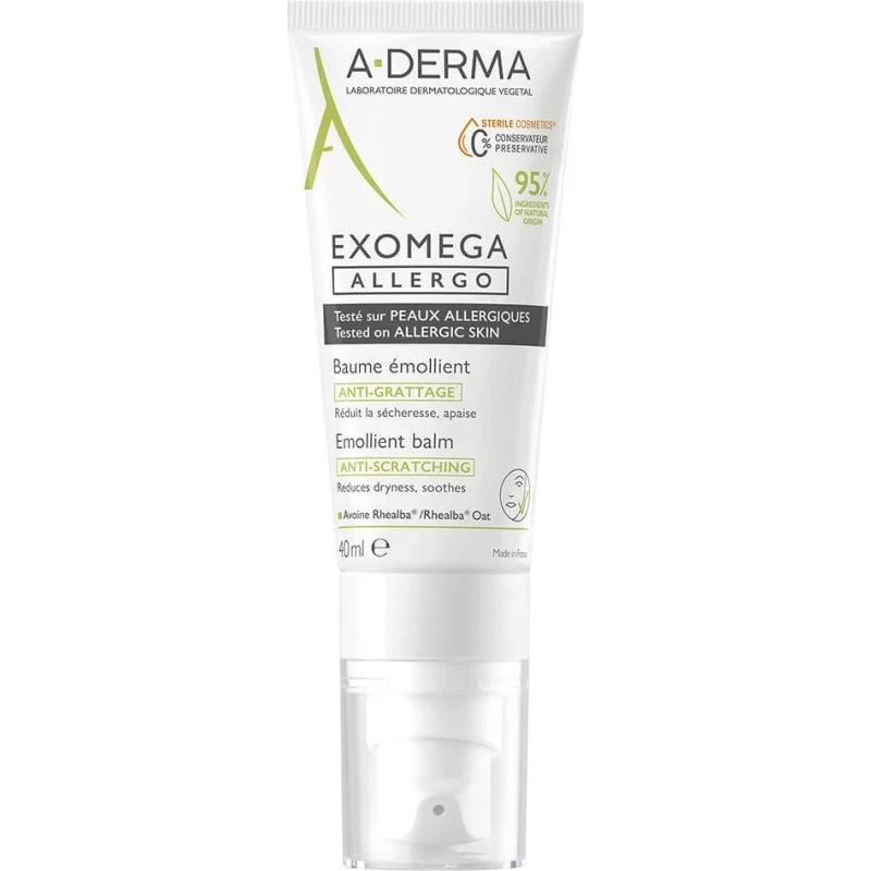 A-Derma Exomega Allergo Baume Emolliente 40ml