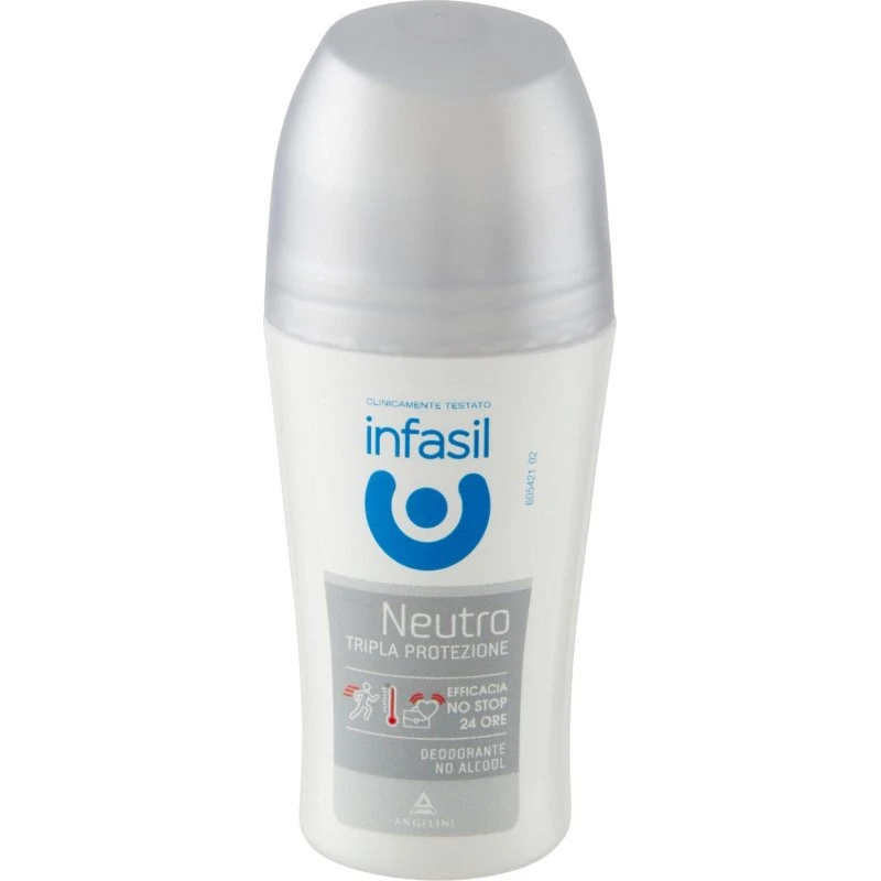 Infasil Deodorante Roll-On Neutro Tripla Protezione 50ml