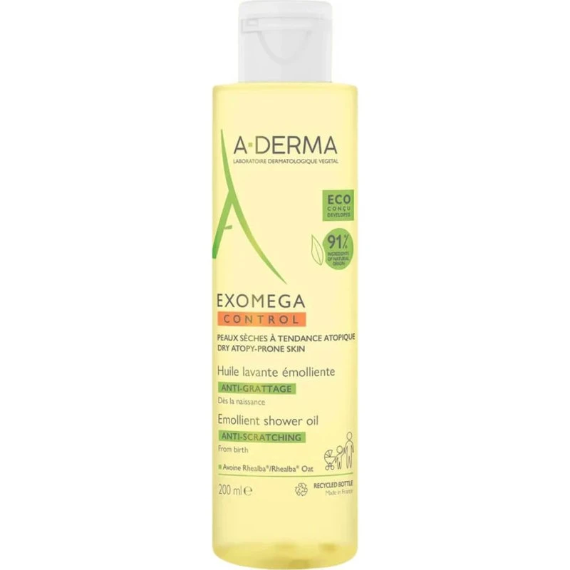 A-Derma Exomega Control Olio Lavante Emolliente 200ml