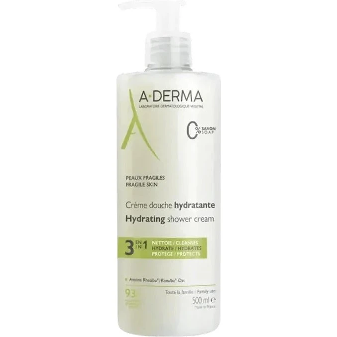 A-Derma Les Indispensables Crema Doccia Idratante 500ml