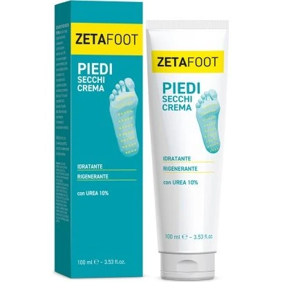 Zetafoot Crema Piedi Secchi 100 ml con Urea 10%