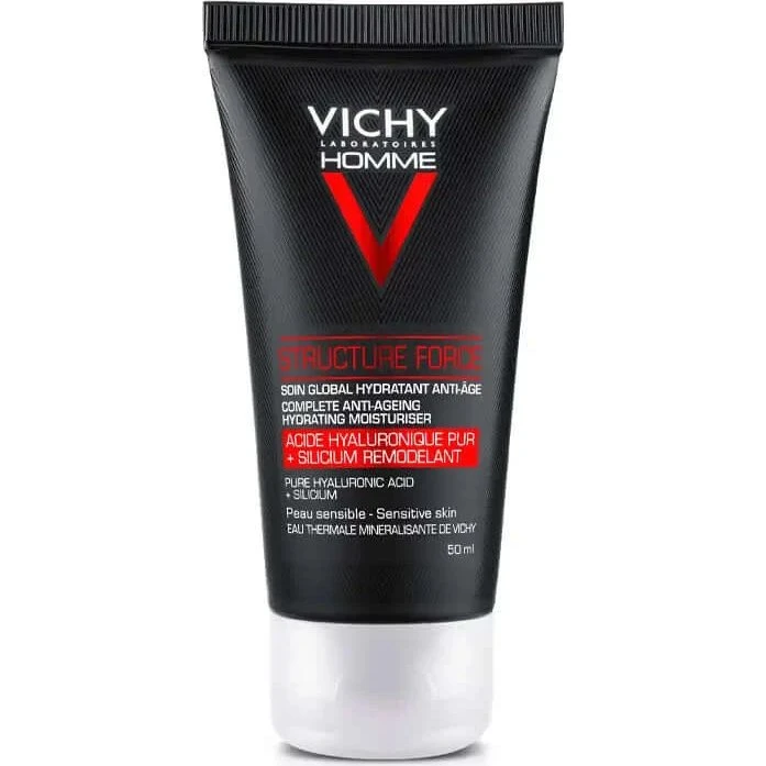Vichy Homme Structure Force Trattamento Anti-Età Viso e Occhi 50ml