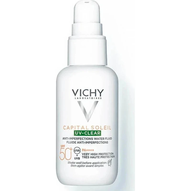Vichy Capital Soleil UV-Clear SPF50+ Fluido Anti-Imperfezioni 40ml