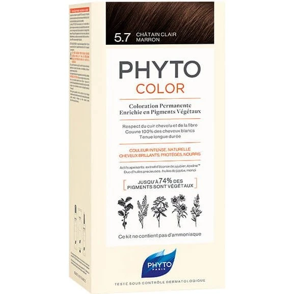 Phyto Color Kit 5,7 Castano Chiaro Tabacco