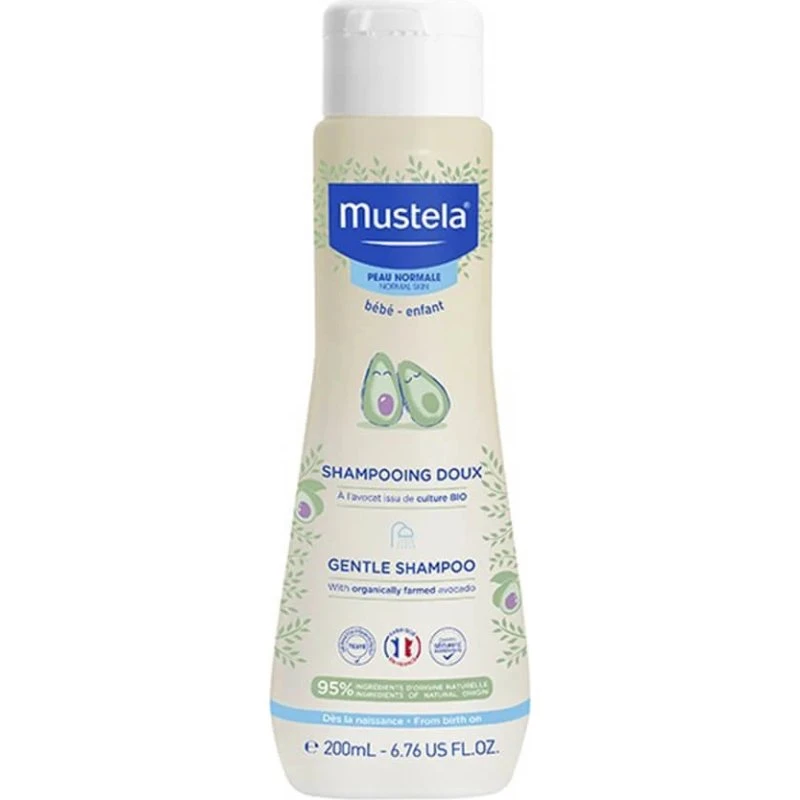 Mustela Shampoo Dolce per Neonati e Bambini, 200ml/500ml