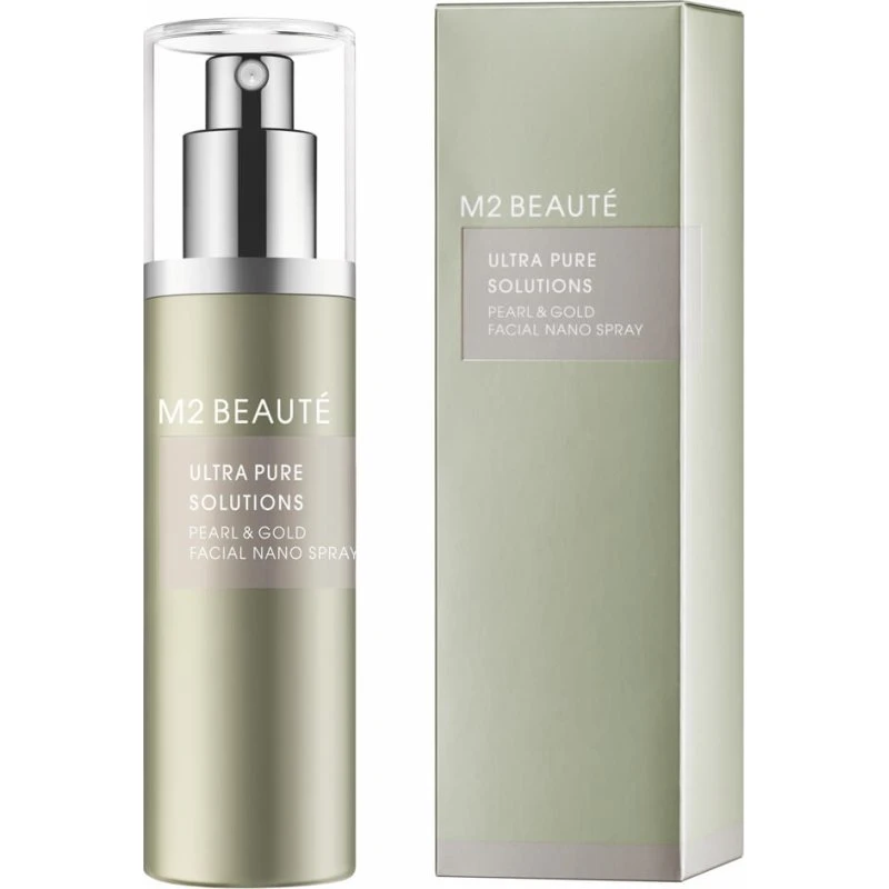 M2 Beaute Ultra Pure Pearl & Gold Facial Nano Spray 75 ml