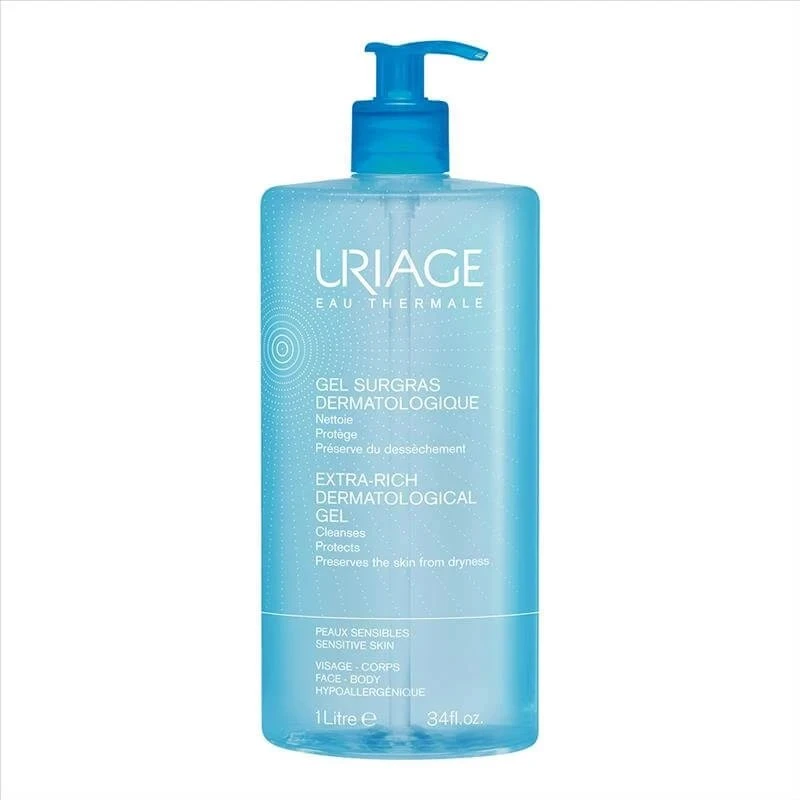 Uriage Gel Surgras Dermatologique Detergente 1000ml