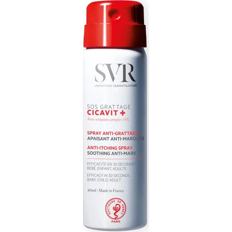 SVR Cicavit+ SOS Grattage Spray Anti-prurito 40 ml