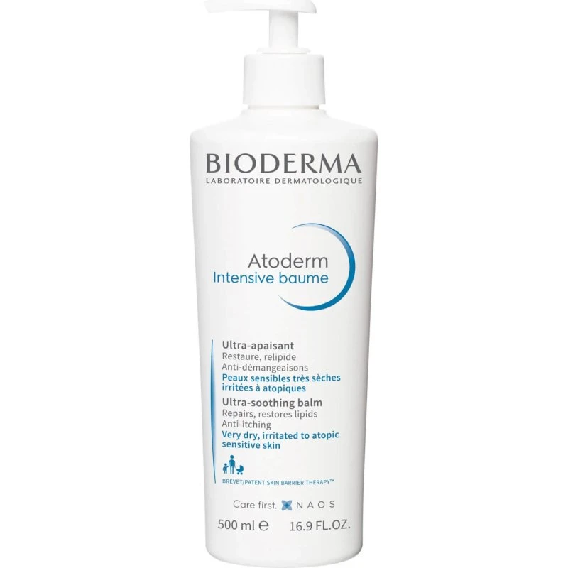 Bioderma Atoderm Intensive Baume, Balsamo per Pelle Atopica, 500 ml