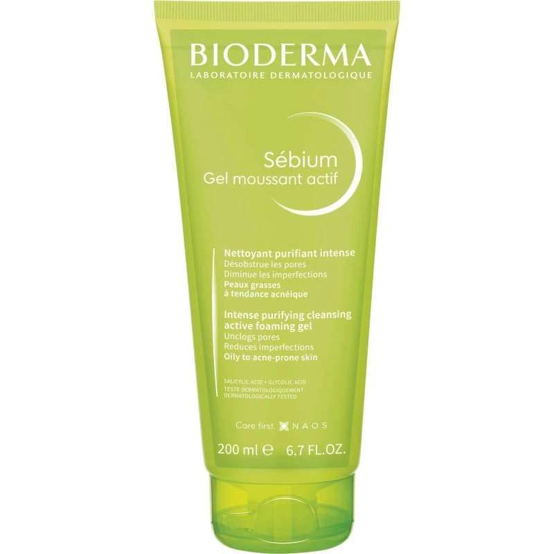 Bioderma Sébium Gel Moussant Actif 200 ml