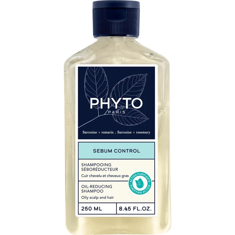 Phyto Shampoo Seboregolatore per Capelli Grassi, 250 ml