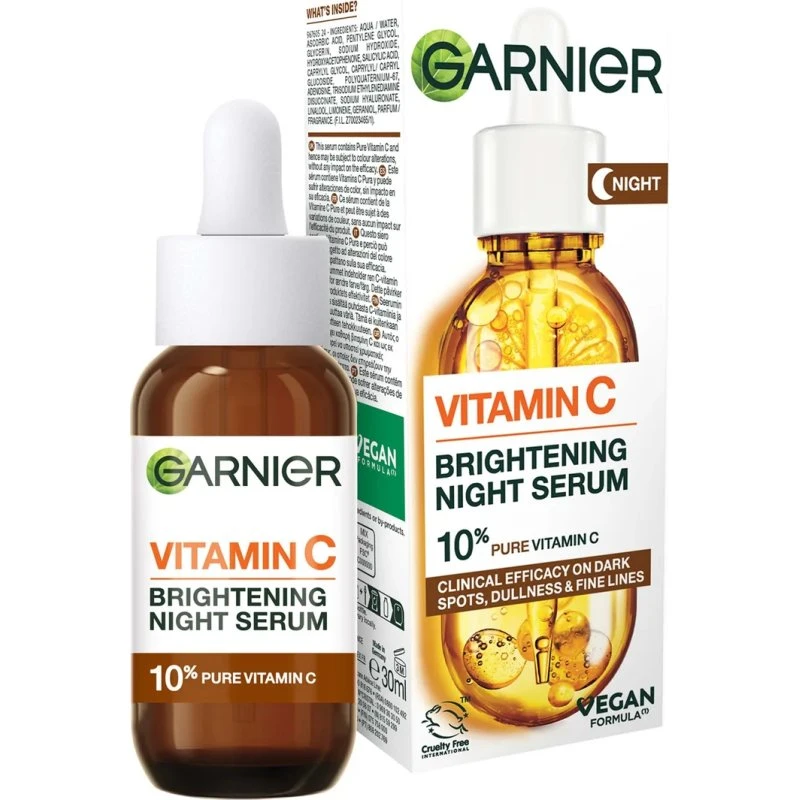 Garnier Siero Notturno Anti-macchie 10% Vitamina C 30ml