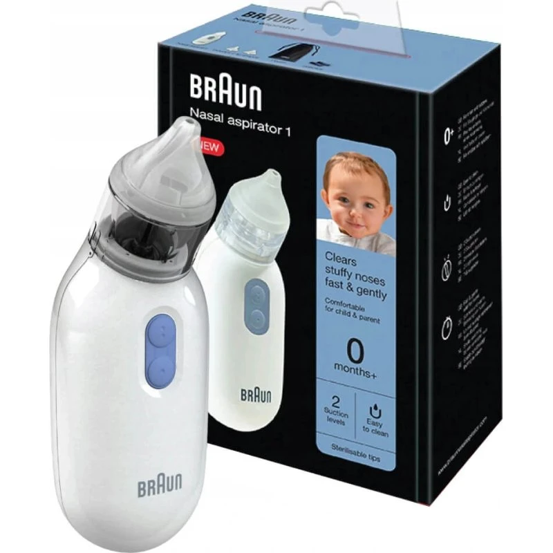 Aspiratore Nasale Elettrico Braun BNA100EU