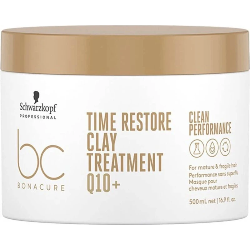 Schwarzkopf Professional BC Bonacure Time Restore Maschera all'argilla 500ml