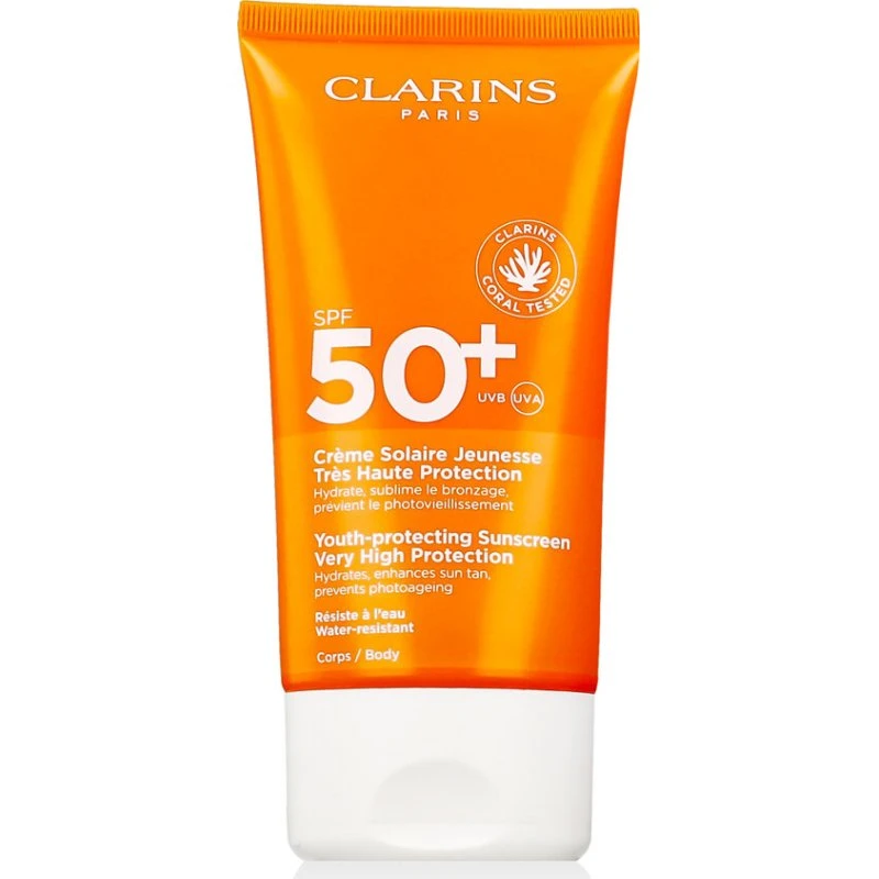 Clarins Crème Solaire Jeunesse Corpo SPF50+ 150 ml