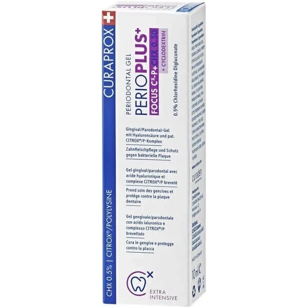 Curaprox Perioplus+ Focus Gel 10 ml con Clorexidina 0,5%