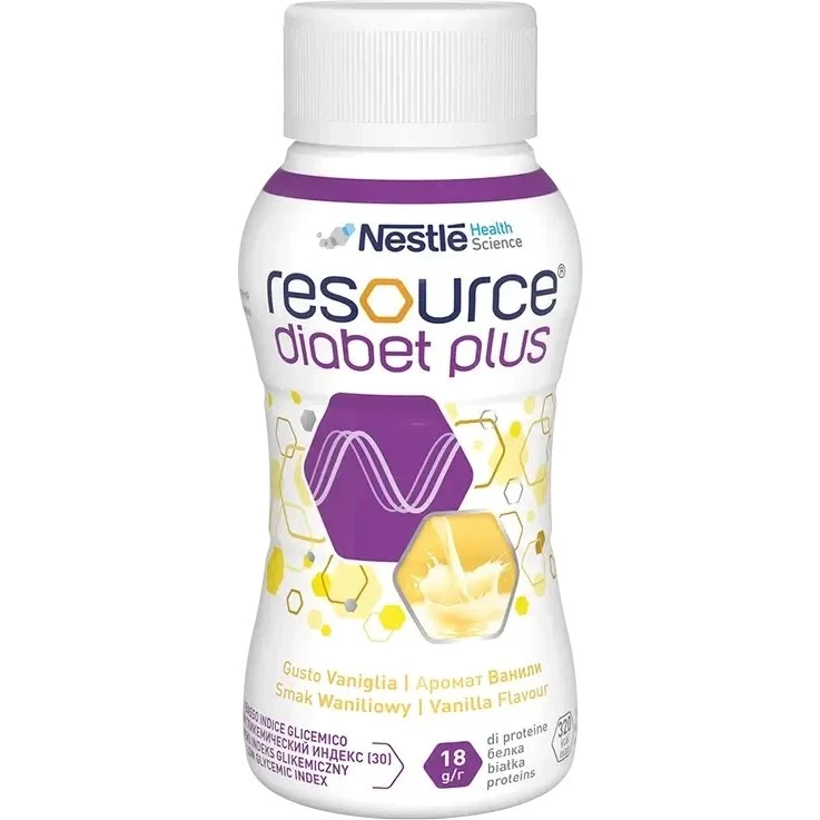 Nestlé Resource Diabet Plus Vaniglia 4x200 ml