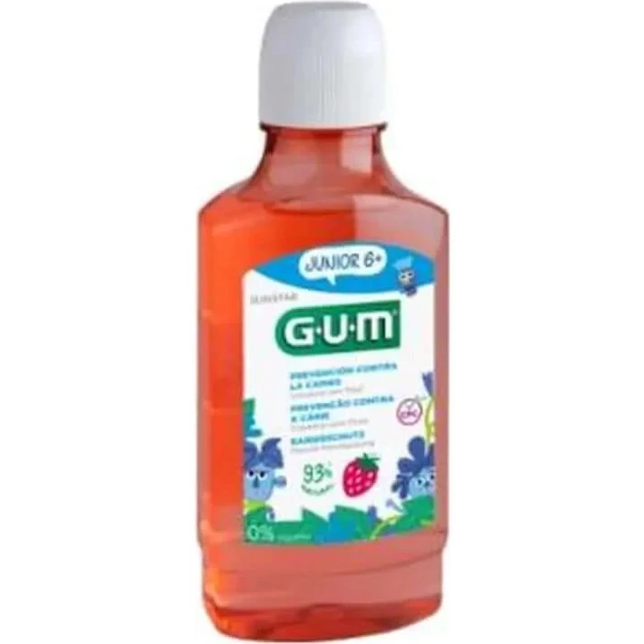 Gum Junior Collutorio per Bambini alla Fragola 300 ml