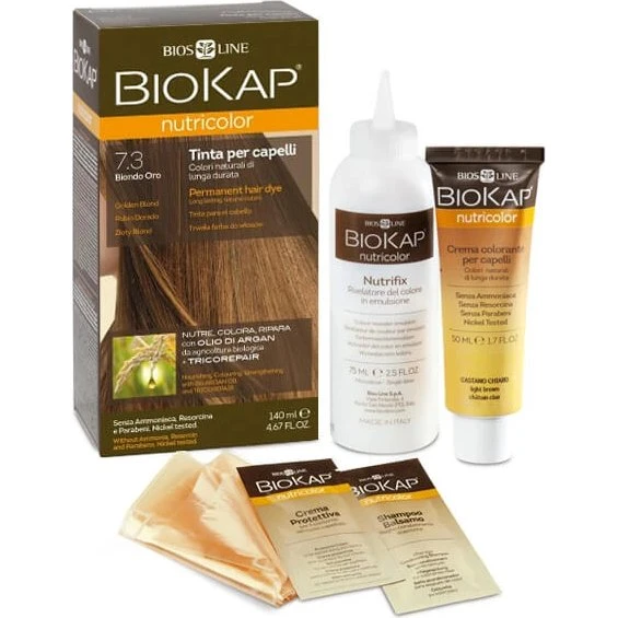 Biokap Nutricolor 7.3 Biondo Oro - Tinta Capelli 140 ml