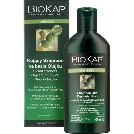 Biokap Bellezza Shampoo Lenitivo a Base di Olio 200 ml