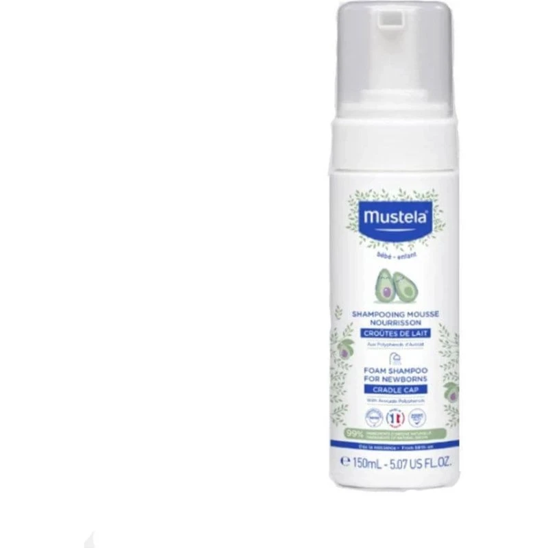Mustela Shampoo Mousse per Crosta Lattea 150 ml