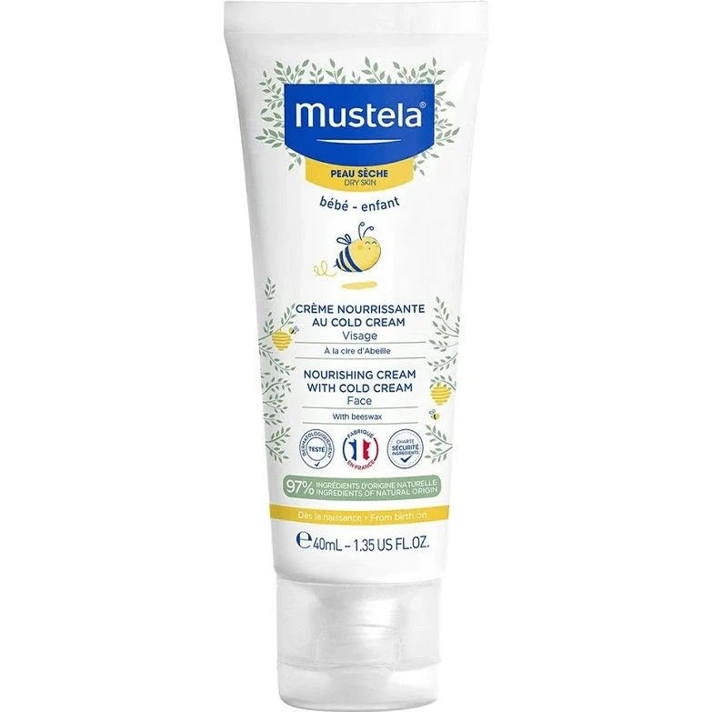 Mustela Crema Nutritiva Viso Cold Cream per Neonati e Bambini 40ml
