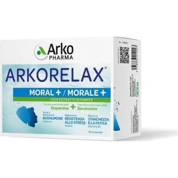 Arkorelax Morale+ 60 compresse - Integratore per Umore e Stress