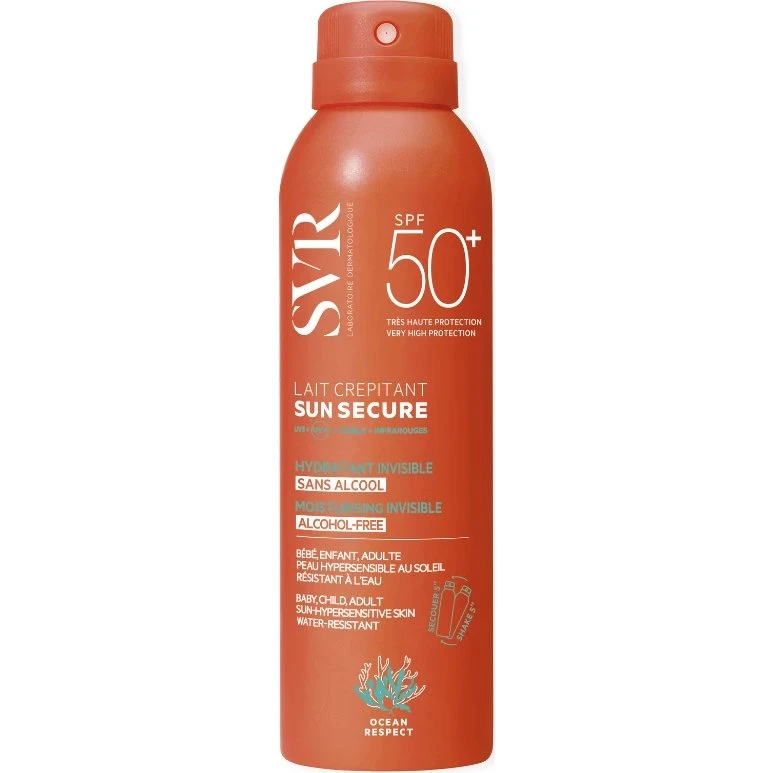 SVR Sun Secure Latte Crepitant SPF50+ 200 ml