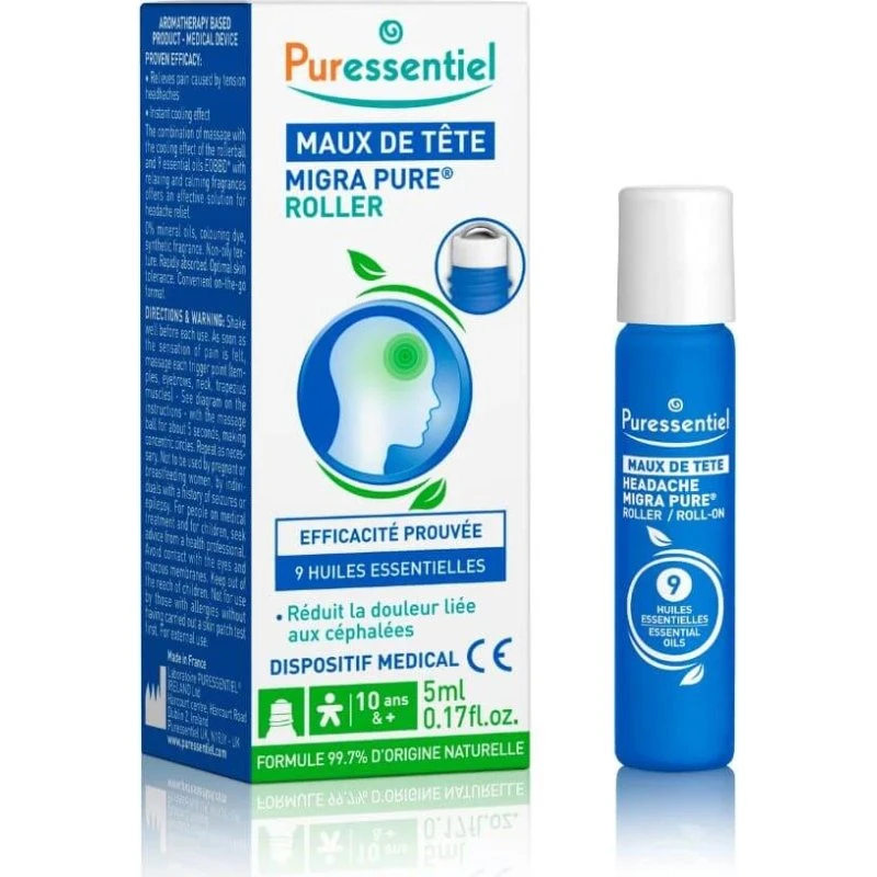 Puressentiel Roller Mal Di Testa 5 ml