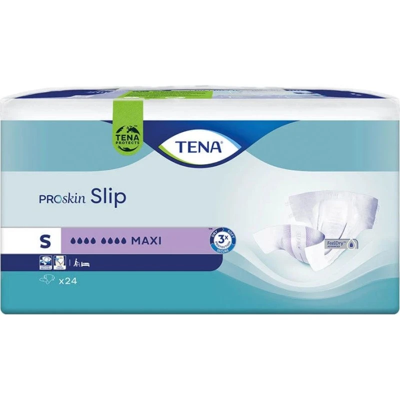 Tena Slip ProSkin Maxi S - Pannolini per Incontinenza 24 pz