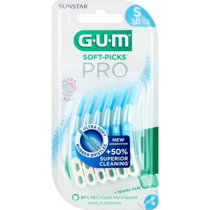GUM Soft-Picks Pro Small - Spazzolini Interdentali 30 pz