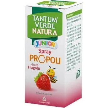 Tantum Verde Natura Junior Spray Propoli Gusto Fragola 25 ml