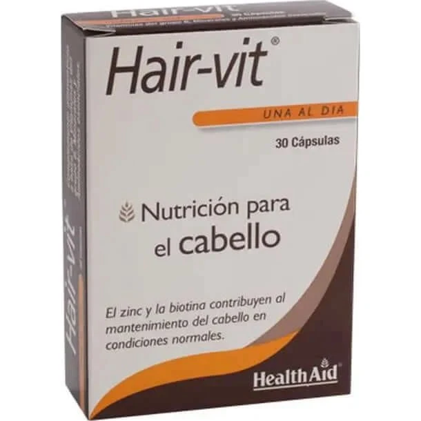 Health Aid Hair Vit - Integratore Capelli e Unghie, 30 Compresse