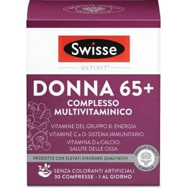 Swisse Donna 65+ Complesso Multivitaminico 30 Compresse